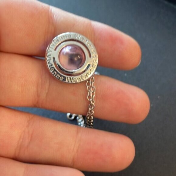 VIVIENNE Westwood pink ombré planet - Picture 4 of 5